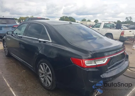 2017 Lincoln Continental Livery from USA, damaged, VIN 1LN6L9HK6H5606280